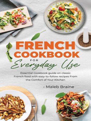 cover image of French cookbook for everyday use.